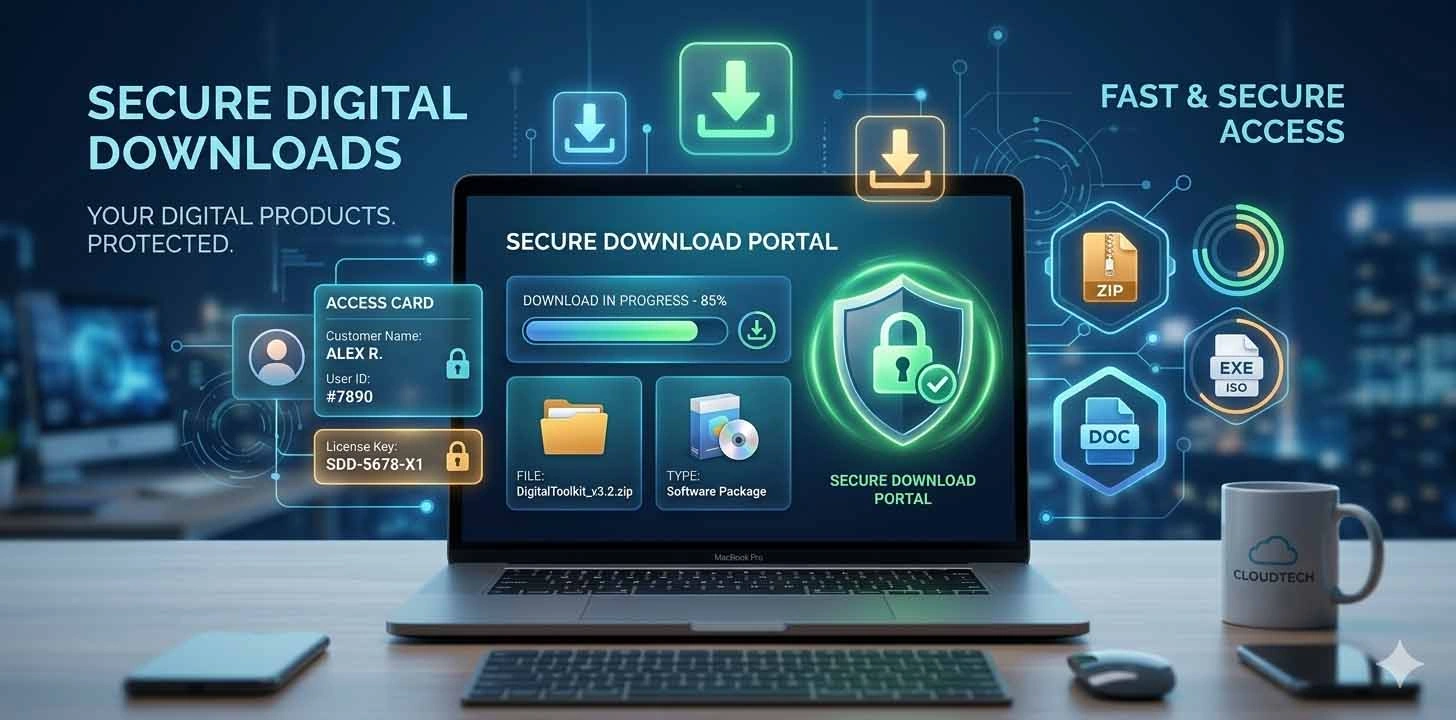 Why Secure Download Access Control is Important for Digital Product Websites